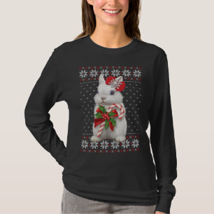 Sucre de canne de lapin moche de Noël Sweat animal