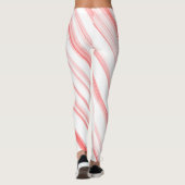 Sucre de canne de Noël Compression Leggings Spande (Dos)
