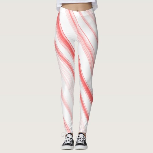 Sucre de canne de Noël Compression Leggings Spande (Devant)