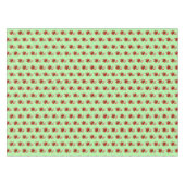Sucre de canne de Noël Rouge Vert Petite Nappe (Devant (Horizontal))