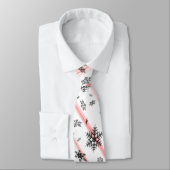 Sucre de canne de vacances Snowflakes Cravate de G (Attaché)