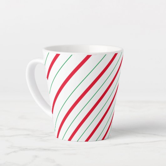 Sucre de canne Fêtes Latte Mug (Angle gauche)