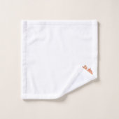 Sucre de canne Lit sur un ensemble de serviettes d (Gant de toilette)