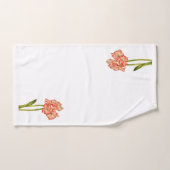 Sucre de canne Lit sur un ensemble de serviettes d (Serviette à main)