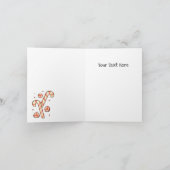 Sucre de canne personnalisable - Joyeuse carte de  (Intérieur)