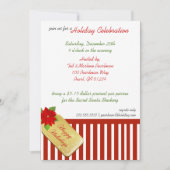 Sucre de canne Présent Fête Invitation (Devant)