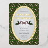 Sucre de canne rêve de Noël | Invitation Foil (Recto)