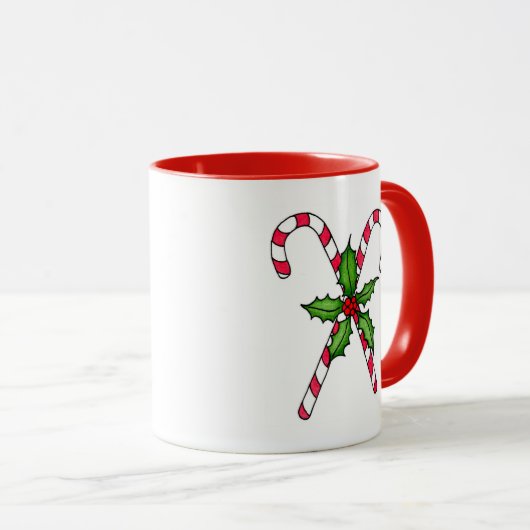 Sucre de canne Ringer Mug (Devant droit)