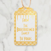 SUCRE DE CANNE SNAKE étiquettes cadeaux (Recto)