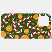 Sucre de canne Vert Noël Orange coque iphone Mate (Verso (horizontal))