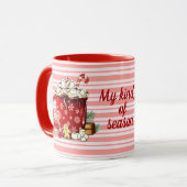 Sucre de Noël Traits café Mug (Devant gauche)