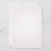 Sucre et épice Cupcake Baby Girl Douche Invitation (Dos)