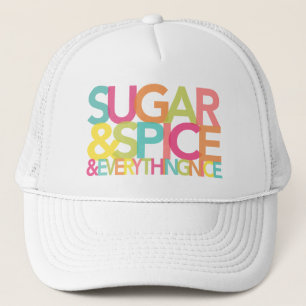 Sucre et épice et tout casquette intéressant