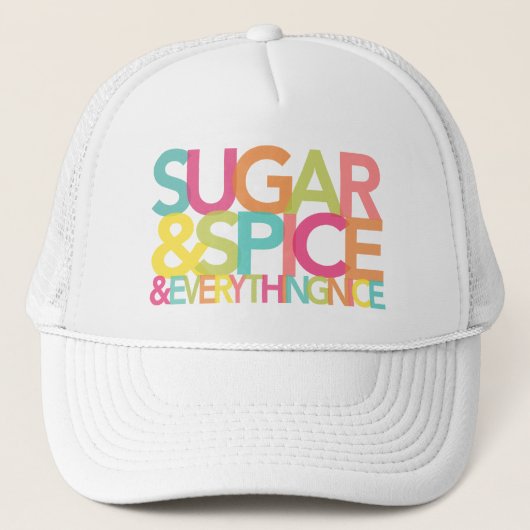 Sucre et épice et tout casquette intéressant (Devant)