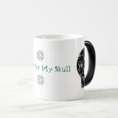 Sucre pour ma tasse Morphing de crâne (Devant droit)