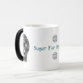 Sucre pour ma tasse Morphing de crâne (Devant gauche)