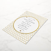 Sucré que peut être Baby shower Foil Invitation (Rotation)