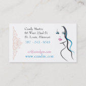 Sucrerie - carte de visite de maquilleur (Dos)