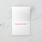 Sucrerie de Valentine - carte de Valentine (Intérieur)