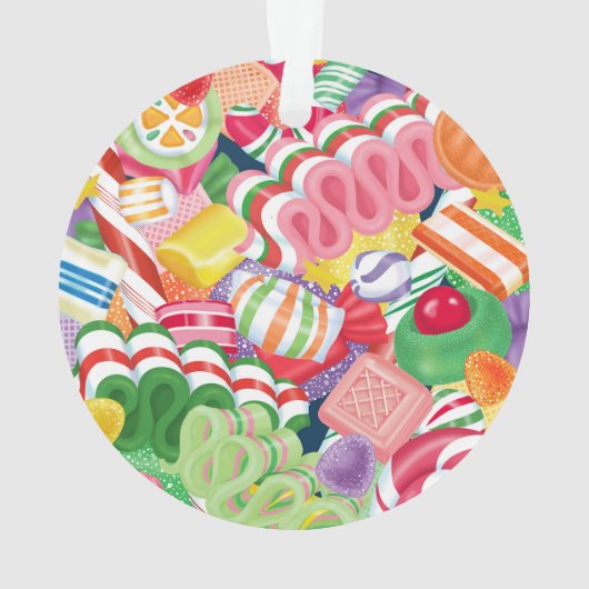 Sucrerie démodée de Noël (dos)