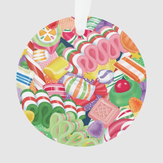 Sucrerie démodée de Noël (devant)