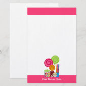 Sucrerie et papeterie de bonbons (Devant / Derrière)