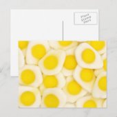 sucreries aux oeufs frits Carte postale arrière -  (Devant / Derrière)