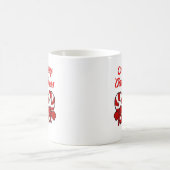 Sucres de canne de Noël Café Mug (Centre)