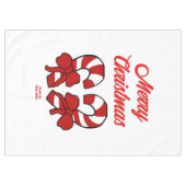 Sucres de canne de Noël nappes (Devant (Horizontal))