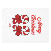 Sucres de canne de Noël nappes (Devant (Horizontal))