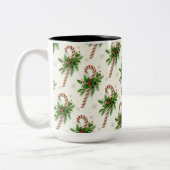 Sucres de canne et Holly Christmas Mug (Gauche)