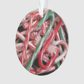 Sucres de canne et menthe de Noël (devant)