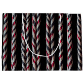 Sucres de canne rouges et noirs Sac cadeau Gothmas (Dos)