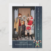 Sucres de canne rustiques Noël | CARTE PHOTO TURQU (Devant)