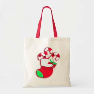 Sucres de canne sac de magasinage de saison rouge 