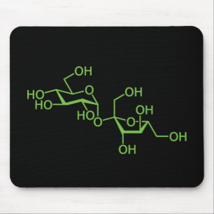 Sucrose Suikermolecuul Chemisch Diagram Muismat