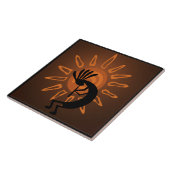 Sud-Ouest Kokopelli Sun Rustic Grande Carreaux (Côté)