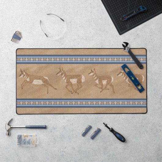 Sud-ouest Pronghorn Antelope Herd Bordure bleue (Poste de travail)