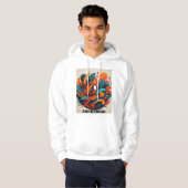 Sudadera Arte Simbólico de Equilibrio Natural Hoodie (Voorkant volledig)