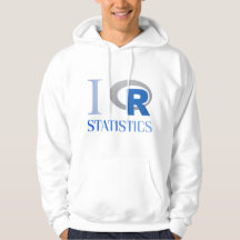 Sudadera con capucha de I love R Statistics