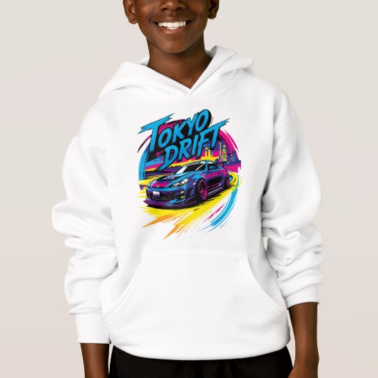 Sudadera con capucha de niños Tokyo Drift (Devant)