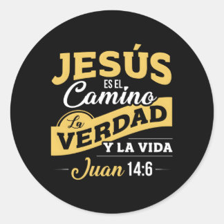 Sudadera con Capucha para Cristianos Spaans Ronde Sticker