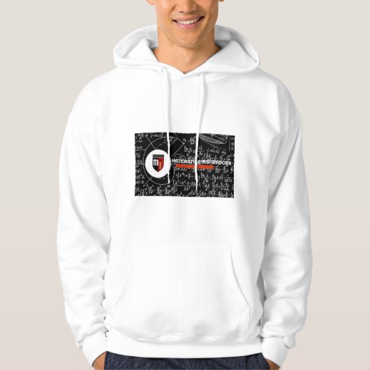 Sudadera con diseño de matemática  hoodie (Voorkant)