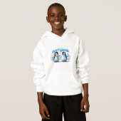 Sudadera divertida de pingüinos para niño (Devant entier)