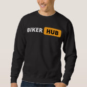 Sudadera especial de nuestra comunidad BIKERHUB Trui (Voorkant)
