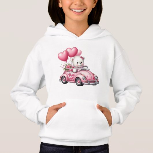 Sudadera para niña coquette (Devant)