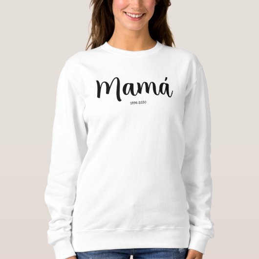 Sudadera personalizada día de las madres trui (Voorkant)