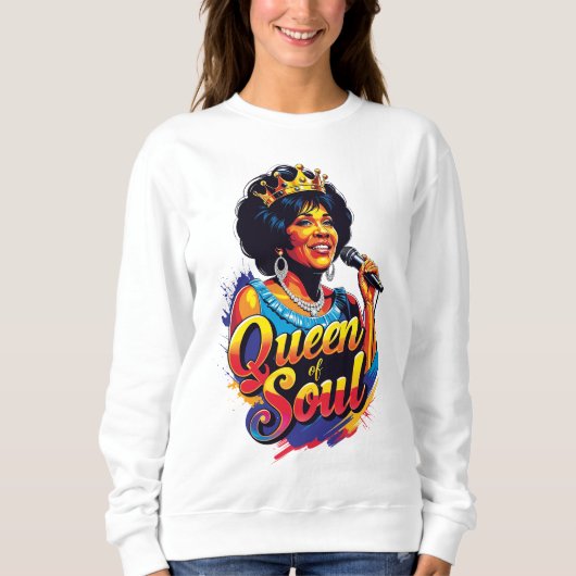 Sudadera Queen of Soul Trui (Voorkant)