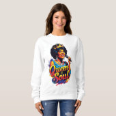 Sudadera Queen of Soul Trui (Voorkant volledig)