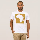 Sudan Brown Audacious Africa T-shirt (Voorkant volledig)